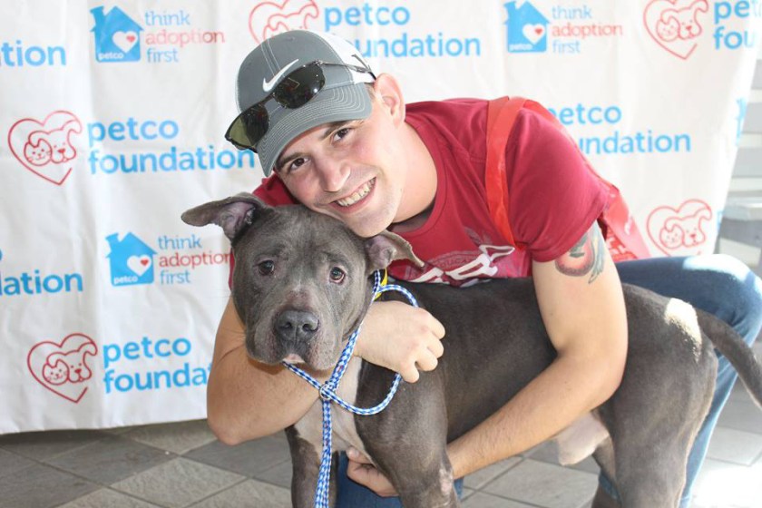 Rock was adopted during the December MEGA Adoption Event in Jacksonville, FL